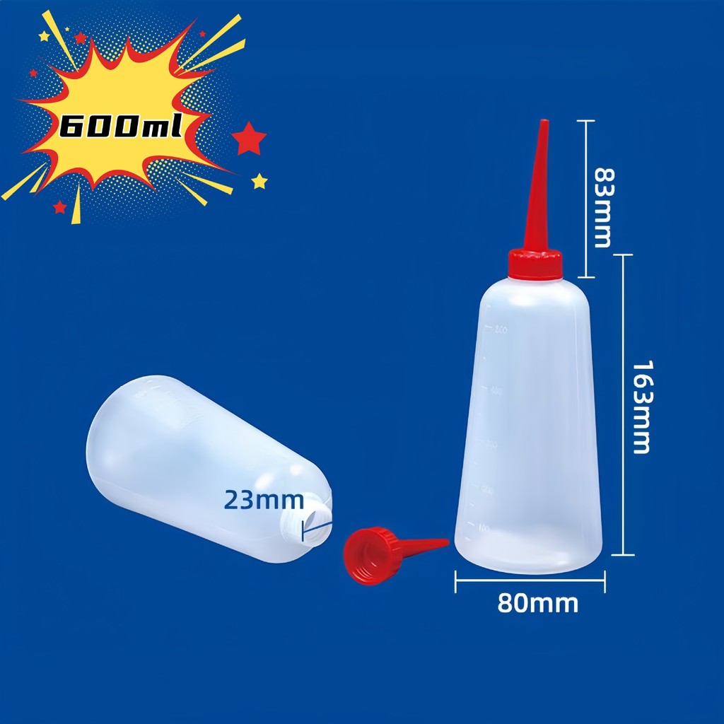 Bình Pha Chế 250ML 400ml Chai Keo 500ml Chai Pha Chế 600ml Nồi Pha Chế Công Nghiệp Nồi Pha Chế