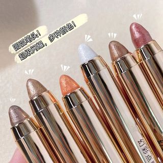 Một chiếc khăn lau!Bút Phấn Mắt Lười Độ Bóng Cao Hai Đầu Ngọc Trai Mịn Nhấp Nháy Đường Viền Làm Sáng Cổ Tích Rách Phấn Mắt