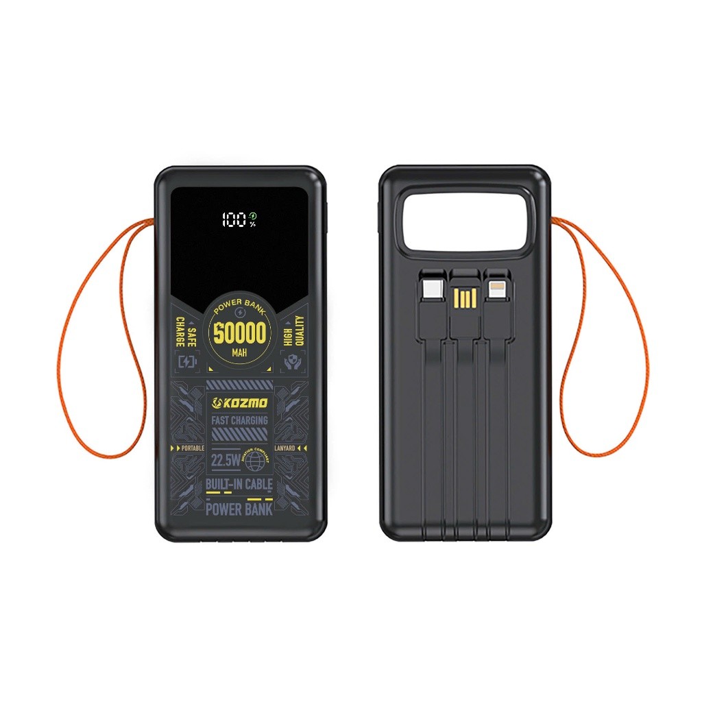 Pin dự phòng KOZMO KM-05 dung lượng 50.000mah Màn Hình Led  Tiện  Lợi Công Suất Cao