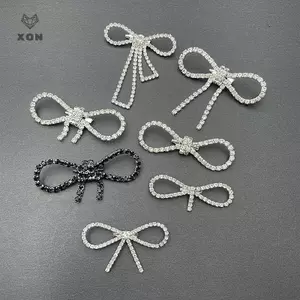Thời Trang Sáng Bóng Kim Cương Giả Nơ Khóa Ngọc Trai sel Pin Khóa DIY May Túi Giày Đính Phụ Kiện Cưới Quà Tặng [Mina]
