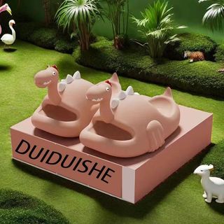 Dép lê khủng long cho bé – Dép mềm nhẹ chống trượt, phong cách hoạt hình dễ thương