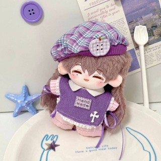 10cm Quần Áo Cho Bé Sao Biển Cơ Thể Bình Thường Cotton Búp Bê Quần Áo Labubububu Quần Áo Cho Bé Taro Puree Bobo Thiết Kế 4.3