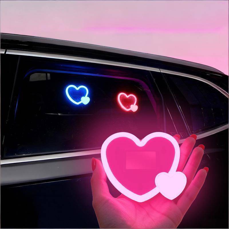 VHDD Đèn LED Neon chạy bằng năng lượng mặt trời 12V Đèn dải linh hoạt chống nước hình trái tim để chiếu sáng tâm trạng tự động VN