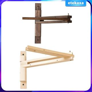 Giá đỡ đèn treo tường có cánh tay gấp, Giá đỡ tường bằng gỗ có thể điều chỉnh chuyên nghiệp cho phòng khách