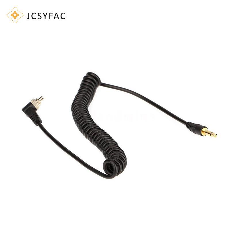 JCSYFAC 3.5mm đến Nam PC Flash Sync Cable Vít Lo cho Trigger Studio Light Mới