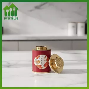 SWEET Trà Di Động Trung Quốc Thiếc Lon 150g Kín Bình Trà Kim Loại Lá Lưu Trữ Du Lịch Thân Thiện Hộp Cho Gia Đình n