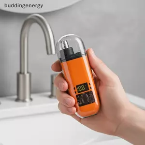 {BUDDI} Thiết kế tông đơ cắt tóc mũi và tai có thể sạc lại USB dành cho nam giới Lý tưởng cho du lịch và chải lông hàng ngày {buddingenergy}