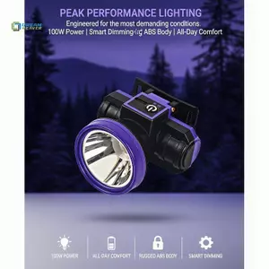 Đèn pha LED 3 chế độ có thể sạc lại Đèn trắng có thể điều chỉnh để cắm trại Đi bộ đường dài Hoạt động ban đêm mới
