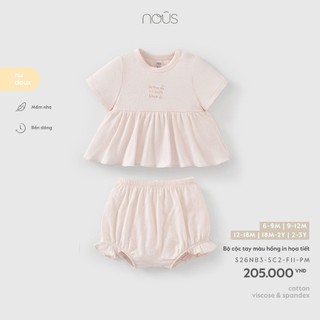 Nous SS26.T5 BST Bộ cộc mùa hè cho bé