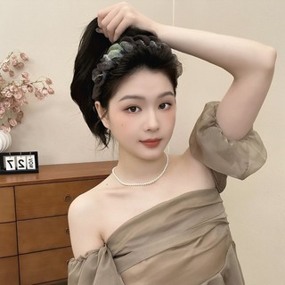 Băng Đô Đính Hạt Mờ Cao Cấp Nữ 2026 Phong Cách Mới Hàng Ngày Phù Hợp Với Tóc Gãy Tidy-up Băng Đô