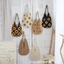 Di Động Thời Trang Túi Dệt Nách Túi Dệt Du Lịch Đi Làm Tất Cả Trận Đấu Dây Cotton Dệt Túi Mềm Dây Cotton BWT1