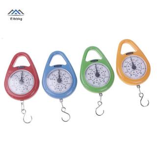 ELBBKG Con trỏ Mini Móc treo kỹ thuật số Cân lò xo Du lịch di động Hành lý Câu cá Công suất 5kg Thực phẩm mới