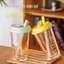 Cốc thủy tinh in hình dễ thương-Cà cốc nước văn phòng-Cà phê