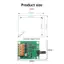 Luckyew Chất Lượng Cao Dc Không Chổi Than Động Cơ Ban Điều Khiển 6V12V24 Volt CD Ổ Quạt Động Cơ Thống Đốc DIY Phụ Kiện TQ