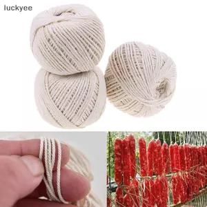 Luckyew 1Roll 229 feet Thịt Cotton T Giàn Thổ Nhĩ Kỳ Thịt Nướng Dây TQ