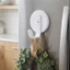 Móc treo vòng hoa từ tính Giá đỡ vòng hoa Bền bỉ Đồ dùng nhà bếp hạng nặng Móc treo cho nhà bếp tại nhà Nơi làm việc