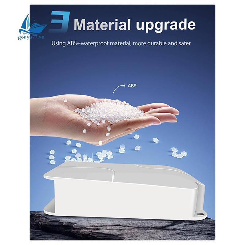 [gouyu77.vn] Bộ lặp POE chống nước ngoài trời 4 cổng IP55 mới Bộ mở rộng PoE Công tắc mạng 1 đến 4 cho máy ảnh IP