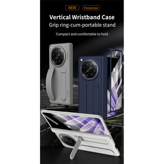 Ốp Lưng Cho Oppo Find N6 N5 N3 N2 Grip Ring Tích Hợp Chân Đế Toàn Bộ Ống Kính Và Bản Lề Bảo Vệ Kính Cường Lực Chống Sốc