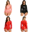 Nyeemya Nữ Chống Thấm Nước Tã Trên Body Dài Tay Co Giãn Eo Nút Đáy Chân Một Mảnh Leotard Thích Ứng Nhu Cầu Đặc Biệt Quần Áo