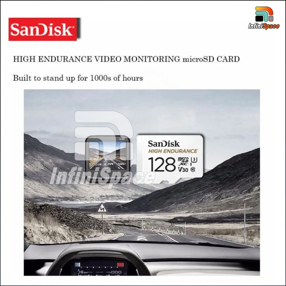 Thẻ nhớ MicroSDXC Sandisk High Endurance 32GB / 64GB / 128GB / 256GB 100MB/s Bảo hành 2 năm