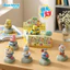 Hầu hết các lời khen ngợi [Chính hãng] SpongeBob SquarePants Biqibao Rocking Car Fun Cute Pie Da Star Bumper Xe Đồ chơi Quà tặng