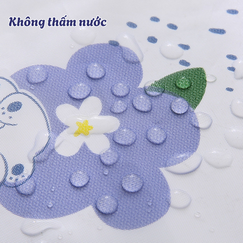 Tấm Phủ Lò Vi Sóng Có Ngăn Đựng Đồ – Tấm Che Vải Lanh Cotton Chống Bụi, Chống Thấm Nước  DINO