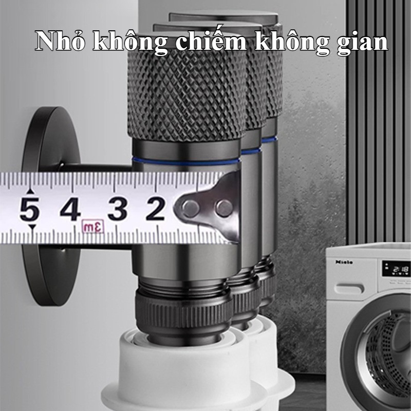 Van Chia Nước 3 Chiều Inox - Hiệu Quả Phân Dòng, Lắp Đặt Dễ Dàng Cho Máy Giặt & Hệ Thống Nước Gia Đình