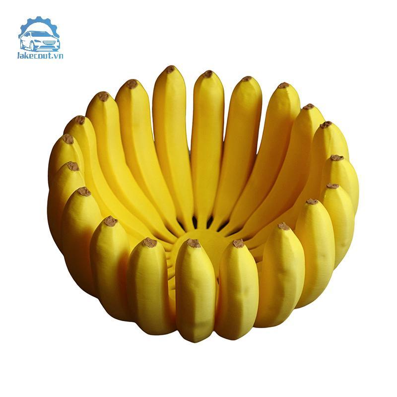 Lưới Chuối Hình Khay Bảo Quản Bát Trái Cây Đĩa Bàn Món Ăn Nhà Bếp Bộ Đồ Ăn Cho Salad Đồ Ăn Nhẹ Mô Phỏng Chuối Trang Trí Linh cẩu