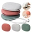 Hộp lưu trữ tai nghe OLVIDO, Tai nghe đĩa U di động, Silicone Mini Dễ thương Son môi Bảo quản Phụ kiện Tổ chức