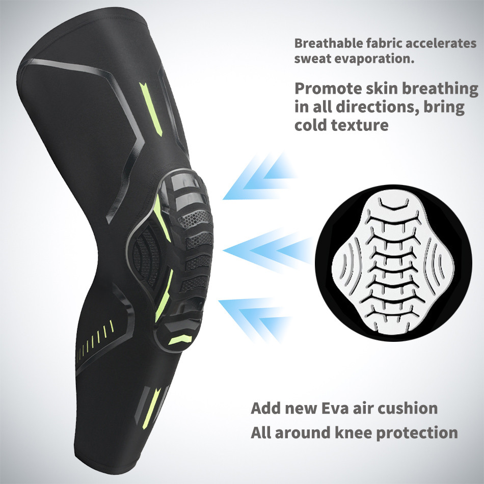 1 Chiếc Bóng Rổ Kneepads Đàn Hồi Bọt Bóng Chuyền Miếng Lót Đầu Gối Bảo Vệ Thể Dục Gear Huấn Luyện Thể Thao Hỗ Trợ Nẹp