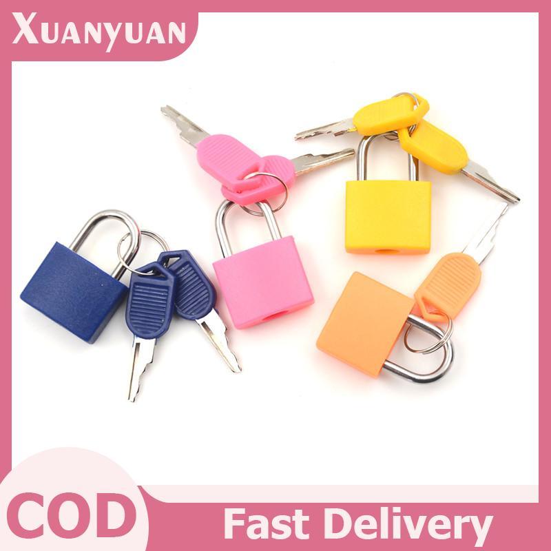 XUAN Ổ khóa thép chắc chắn Ngăn kéo vali du lịch Khóa ký túc xá có 2 phím VN