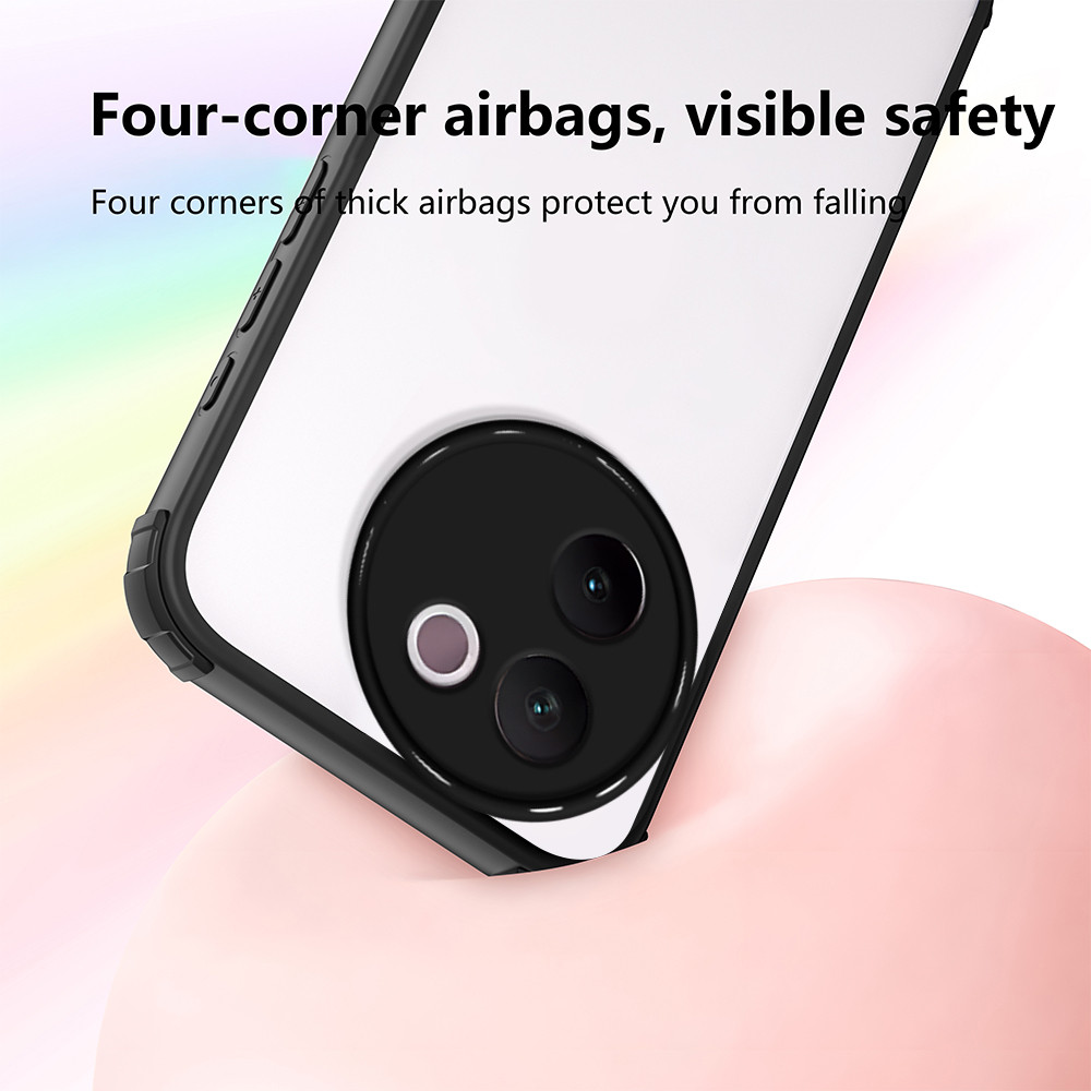 Ốp lưng Vivo V30E 5G Vỏ bảo vệ bốn góc Vỏ trong suốt cho Vỏ điện thoại Vivo V30E 5G