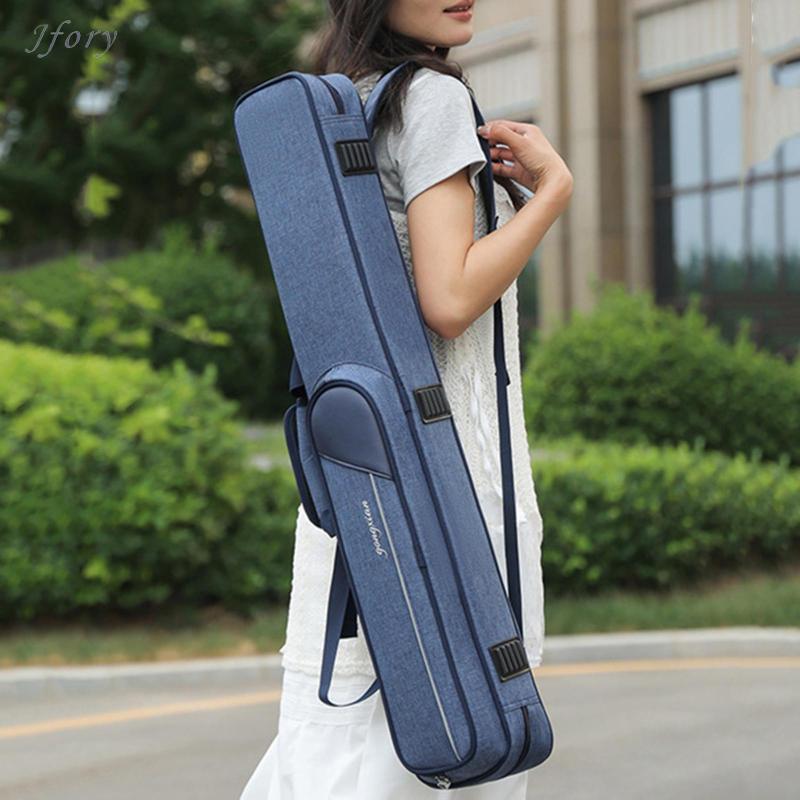 Jfory Bida Cue Case Vải Oxford Đệm Bi-a Dính Túi Di Động Bể Bơi Cue Bao Bida Phụ Kiện Cho Snooker Và Bida