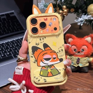 Q Dễ Thương Judy Nick Đứng Thích Hợp Cho iPhone17PROMAX Ốp Điện Thoại 16PRO 15 Bán Chạy 14XR 13 / 12 / 11