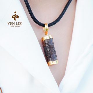 [BV] Combo Mặt Dây Chuyền Tâm Trụ Omani + Dây dù thái 3li