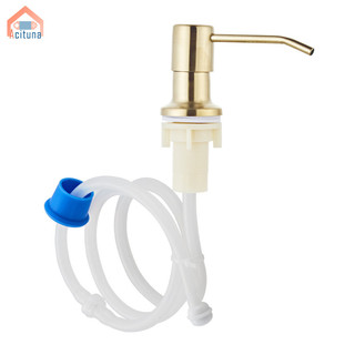 Máy phân phối xà phòng lỏng bằng thép không gỉ Máy bơm dưỡng ẩm mở rộng Ống nhà bếp