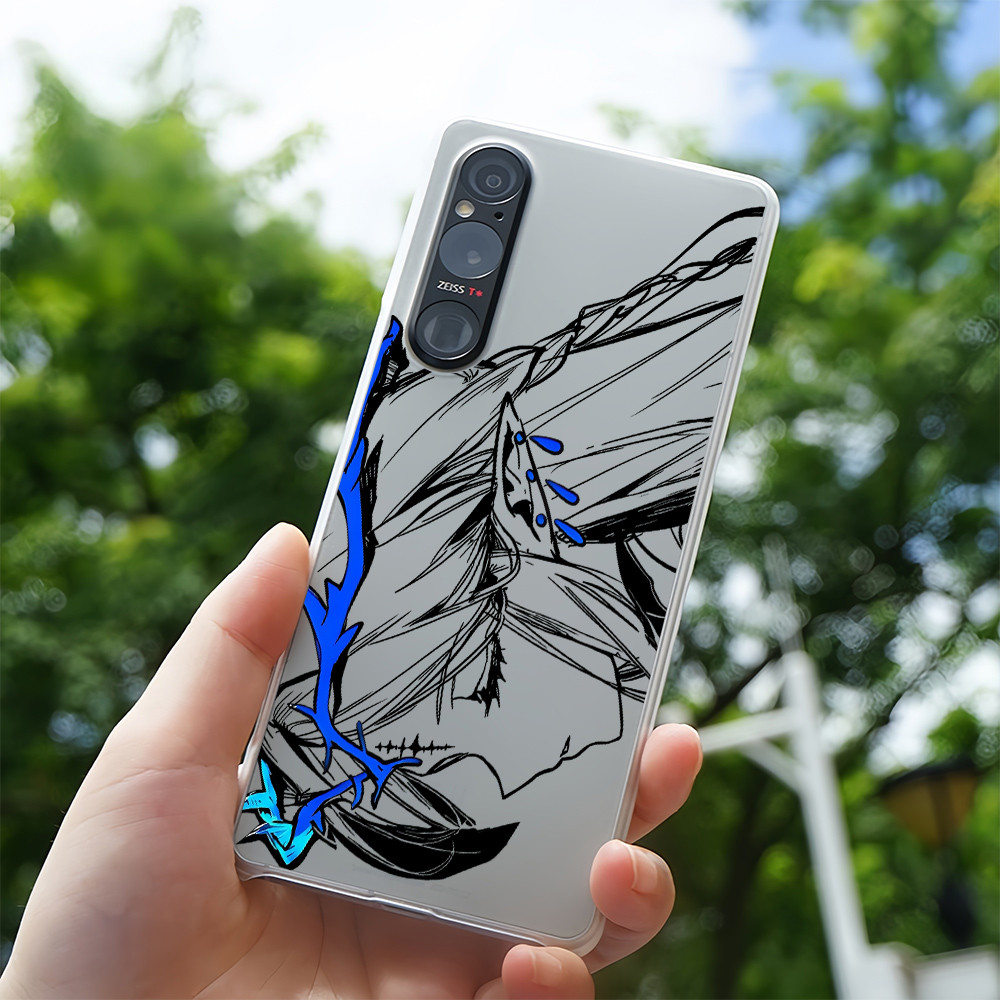 Vỏ cứng mỏng Sony Xperia 1 II/III/IV/V, Xperia 5 II/III, Xperia 10 II/III/V "Wuthering Waves" "Cartethyia" ốp lưng nửa bọc Micro Matte