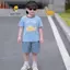 Bộ quần áo cộc tay TÀU NGẦM IN NỔI, quần Bò áo chất COTTON 4 chiều siêu co giãn cho bé trai