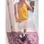 🔥 mùa hè 🔥 có hàng sẵn Áo ống lửng nữ Tay áo vest PlaceOrder Phong Cách Hàn Quốc Niche Vàng Hoa Ống Top Nữ Thiết Kế Buộc Dây Mùa Hè
