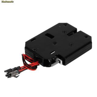 [Vận chuyển nhanh] Khóa chốt điện THEHOMECO, Khóa điện từ tủ thép Carbon DC 12V 2A, Công nhân khóa bu lông điện Mini bằng đồng đen di động