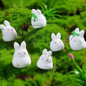 < WHPHous-t > 1 Nhựa Dạ Quang Động Vật Pendnat Cho Bông Tai Móc Khóa Thủ Công DIY Phát Sáng Trong Bóng Tối Tăng Trưởng Búp Bê Thỏ Béo Trang Sức Dễ Thương Làm Đẹp