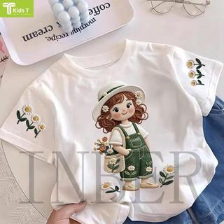 COD✅ (Hồ Chí Minh)Kids T Mall Áo phông tay ngắn In hình hoạt hình Áo Kiểu rộng và ấn tượng Trẻ em thời trang #VN62