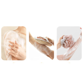 Bàn Chải Tắm Cán Dài Chà Lưng Lông Mềm ECO – Cọ Tắm Massage Tẩy Tế Bào Chết Toàn Thân Cao Cấp