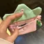 Ví đựng tiền xu JVSUB, Túi đựng mỹ phẩm Mini chấm bi dâu tây, Thiết kế dây kéo Kawaii Hộp đựng thẻ di động Lưu trữ phụ kiện nhỏ