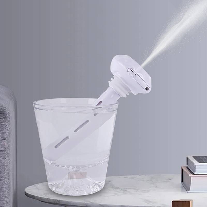 JINHF USB Tạo Độ Ẩm Đèn LED Máy Phun Sương Cho Xe Gia Đình Máy Tạo Độ Ẩm Mini Di Động Siêu Âm Thơm Anion Khuếch Tán Máy Lọc Không Khí HOT