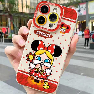 Ốp lưng iPhone silicon mềm CRYBABY girl bảo vệ máy ảnh - iP 7/8/X/XS/XR/11/12/13/14/15/16/17/Plus/Air/Pro/Max
