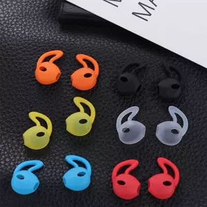 DELMER 1 Cặp Giá Đỡ Tai Nghe, Vỏ Tai Nghe Silicon Silicon Chống Rơi, Bảo Vệ Nút Tai Chống Rơi Ngăn Rơi Miếng Đệm Tai Nghe Chạy