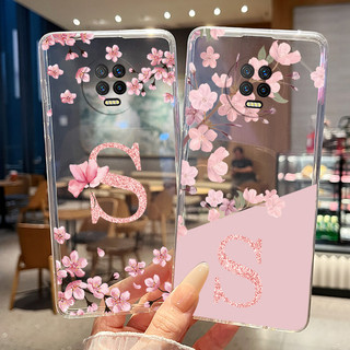 Ốp Điện Thoại Cho Infinix Note 7 X690 X690B Ốp Lưng Thẩm Mỹ Hoa Xinh Đẹp Vỏ Chữ Trong Suốt Mỏng Mềm Silicon Cặp Đôi