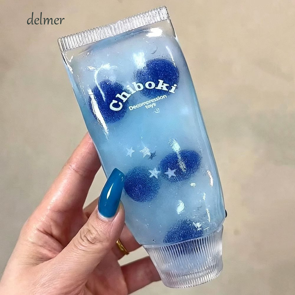 Đồ chơi Squishy kem đánh răng DELMER, Sữa rửa mặt cảm giác không vỡ Fidget, Đồ chơi mực co giãn mềm có thể định hình cho trẻ em Sinh nhật
