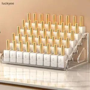 Luckyew 3 / 4 / 5 / 6 / 7 Lớp Acrylic Mỹ Phẩm Sơn Móng Tay Orgaizer Hiển Thị Ra Lipsti Nước Hoa Trang Điểm Lưu Trữ Ra TQ